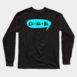 Funny Mathematics Equation Long Sleeve T-Shirt